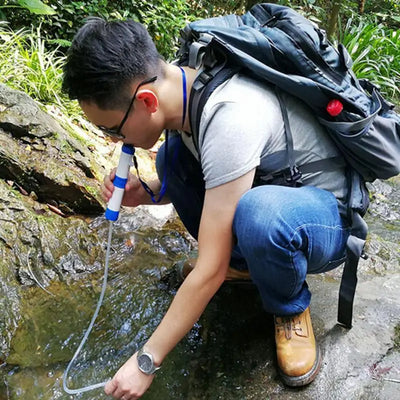 Portable Outdoor Water Purifier – Compact & Lightweight Camping & Hiking Water