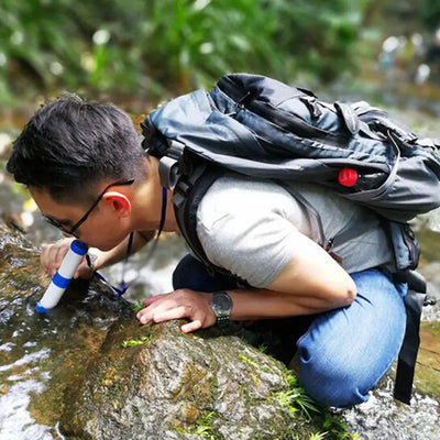 Portable Outdoor Water Purifier – Compact & Lightweight Camping & Hiking Water