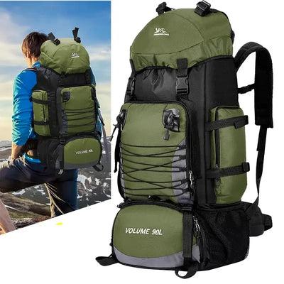 Durable Outdoor Travel Backpack – Waterproof, Lightweight, Hiking &amp; Camping