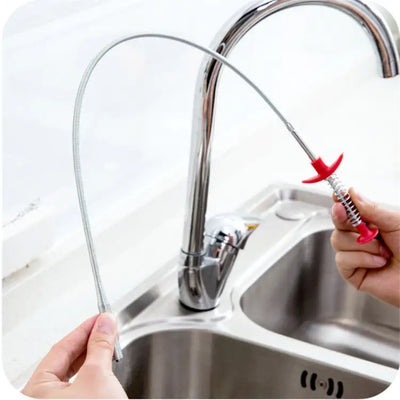 60CM Sewer Dredger Spring Pipe Dredging Tool Household Hair Cleaner Drain Clog Remover Cleaning Tools