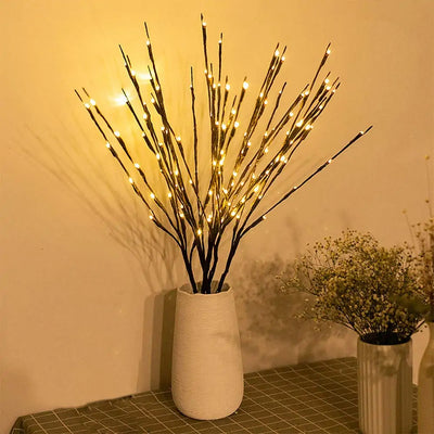 LED Willow Branch Lamp – Decorative Indoor & Outdoor Fairy Light