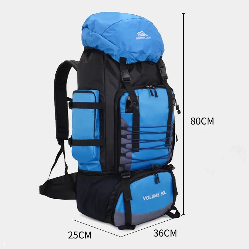 Durable Outdoor Travel Backpack – Waterproof, Lightweight, Hiking &amp; Camping