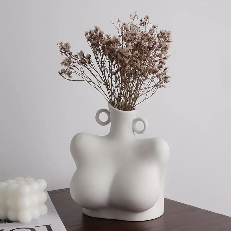 Handmade Ceramic Sculpture Vase – Elegant