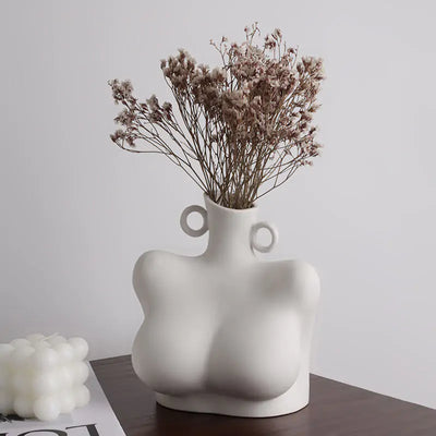 Handmade Ceramic Sculpture Vase – Elegant