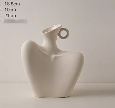 Handmade Ceramic Sculpture Vase – Elegant