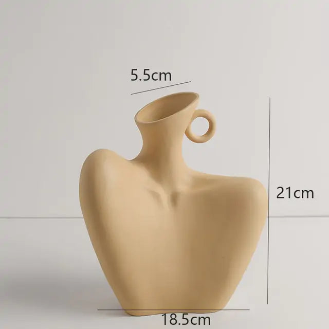 Handmade Ceramic Sculpture Vase – Elegant