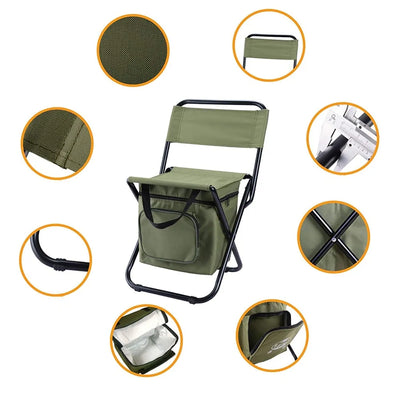 Portable Outdoor Folding Chair – Lightweight, Durable & Comfortable Camping