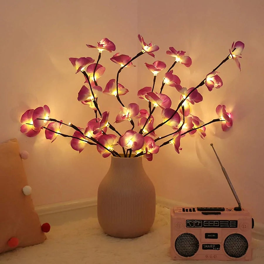 LED Willow Branch Lamp – Decorative Indoor & Outdoor Fairy Light