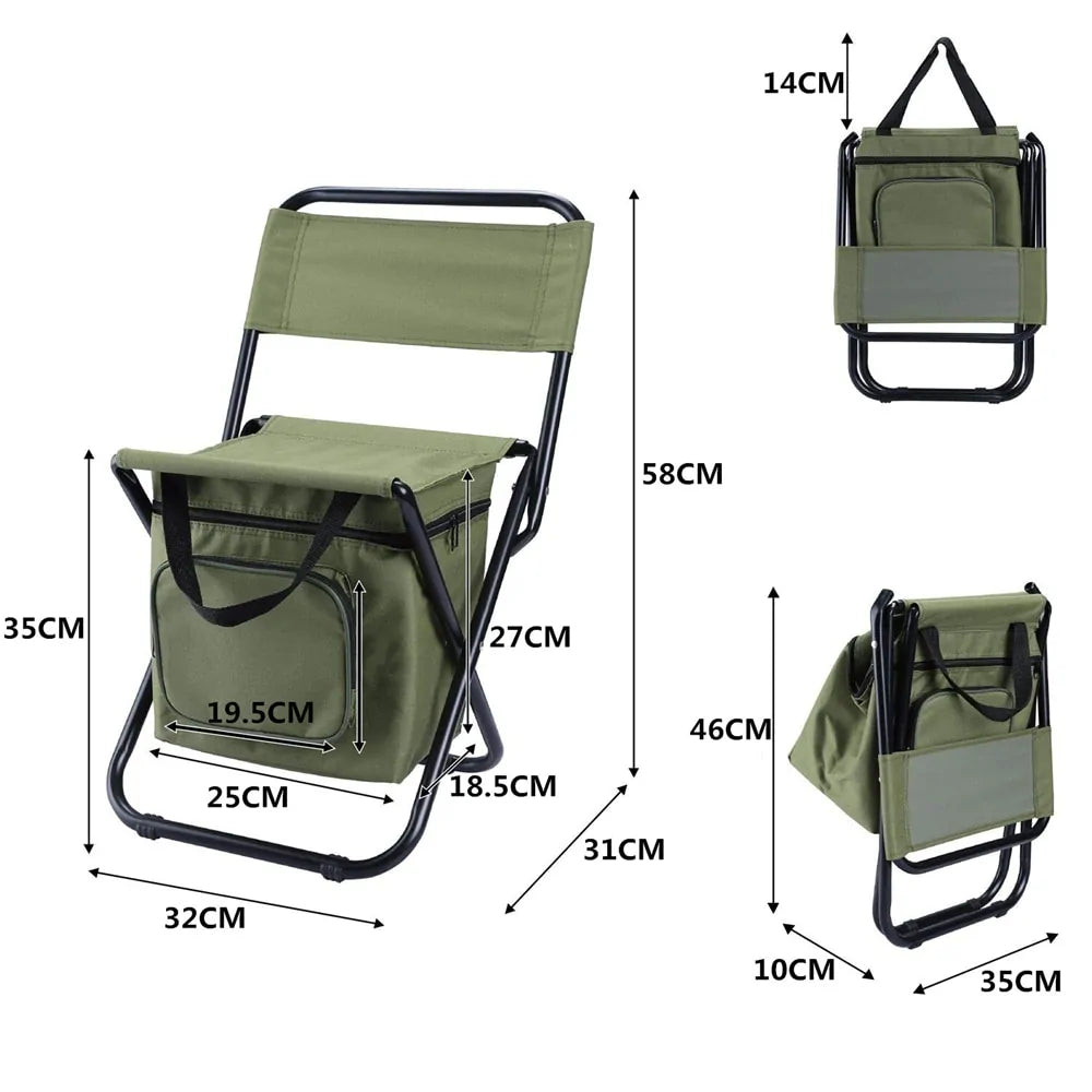 Portable Outdoor Folding Chair – Lightweight, Durable & Comfortable Camping